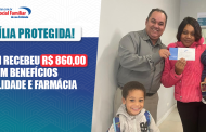 Família protegida: trabalhadora recebe benefícios de Natalidade e Farmácia
