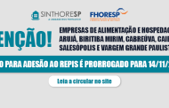 Circular de prorrogação do prazo do REPIS – BASE FHORESP