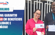 Trabalhadora de Arujá recebe Benefício Natalidade e Farmácia do BSF