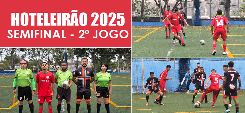 Semifinais — jogo 2: Canff vence a Forneria por 3 a 0 no Hoteleirão 2025