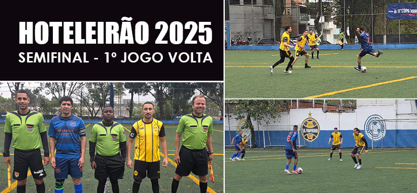 Semifinais — jogo de volta 1: Unidos de Perdizes e Sheraton WTC empatam; Unidos avança no agregado