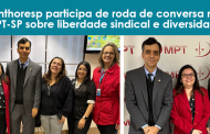 Sinthoresp participa de roda de conversa no MPT-SP sobre liberdade sindical e diversidade