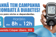 Amanhã tem ação de combate ao diabetes no Sinthoresp