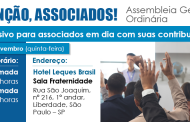 Sinthoresp convoca associados para Assembleia Geral Ordinária em 27 de novembro
