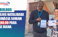 Benefício Social Familiar assegura 860 reais à mãe Diana com os auxílios Natalidade e Farmácia