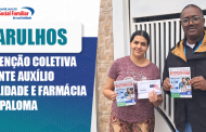 Paloma recebe auxílios Natalidade e Farmácia do BSF garantidos pela Convenção Coletiva