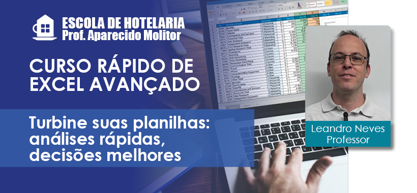 Excel Avançado em 4 noites: produtividade para o dia a dia