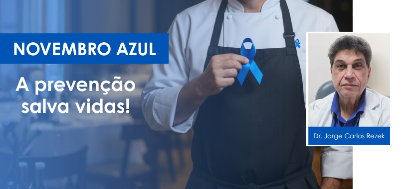 Novembro Azul: Sinthoresp alerta para a prevenção e o combate ao Câncer de Próstata