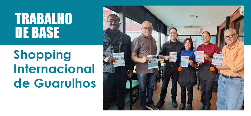 Regional Guarulhos intensifica trabalho de base no Shopping Internacional