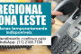 Aviso Importante – Indisponibilidade telefônica na Regional Zona Leste