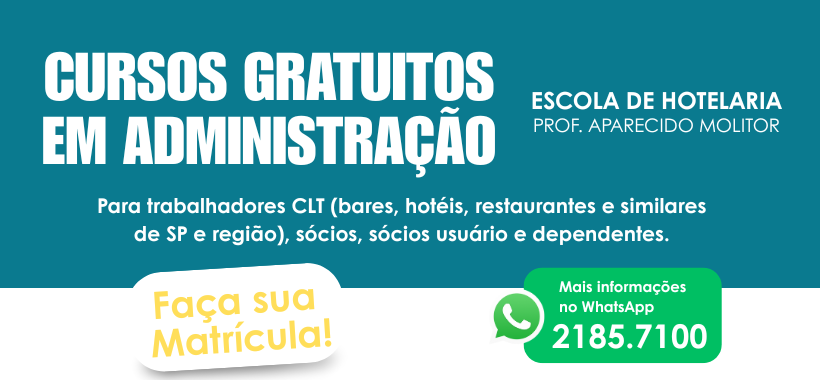 Matrículas abertas 2026: Administração e Informática na Escola Sinthoresp