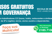 Matrículas para cursos na área de Governança a partir de 8 de dezembro