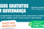 Matrículas para cursos na área de Governança a partir de 8 de dezembro