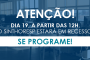 Atenção! Dia 19, a partir das 12h, o Sinthoresp estará em recesso. Se programe!