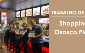 Regional Osasco realiza trabalho de base com trabalhadores do Osasco Plaza Shopping