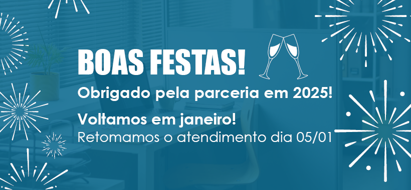 Voltamos em janeiro! Confira a data de retorno das atividades