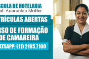 Curso de Formação de Camareira da Escola Sinthoresp destaca rotinas de governança e prepara para o dia a dia da hotelaria