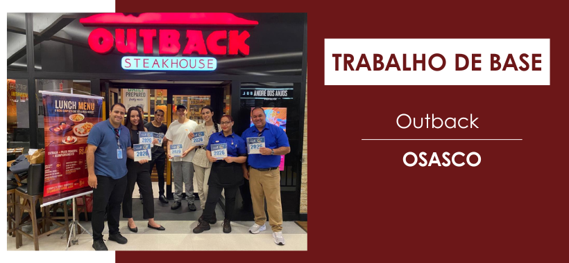 Regional Osasco visita Outback e reforça contato com trabalhadores da categoria